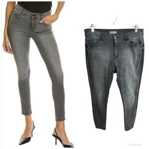 DL1961 Women's Margaux Instascuplt Skinny Fit Ankle Jean gray 30 10